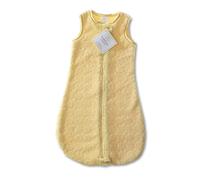 SwaddleDesigns Saco de dormir Cozy zzZipMe, Círculos, Amarillo, 3-6 meses