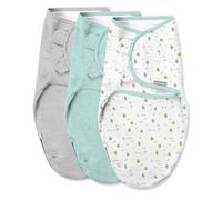 SwaddleMe Easy Change - Manta para Envolver - Talla S/M, 0-3 Meses, Paquete de 3 (Abejas pequeñas)