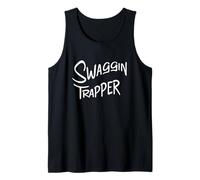 Swaggin Trapper Funny Hip Hop Swag Trap Music In The Hood Camiseta sin Mangas