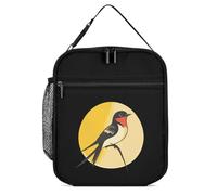 Swallow The Sun Bird - Lonchera para hombres y mujeres, bolsas de almuerzo aisladas, portátil, para el trabajo, picnic