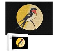 Swallow The Sun Bird - Rompecabezas para adultos, actividades familiares, juegos de decoración del hogar, 300 piezas