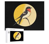 Swallow The Sun Bird - Rompecabezas para adultos, actividades familiares, juegos de decoración del hogar, 500 piezas