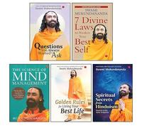 Swami Mukundananda 5 Books Collection Set (7 Divine Laws to Awaken Your Best Self, Questions You Always Wanted to Ask, The Science of Mind Management, Golden Rules for Living Your Best Life & More)