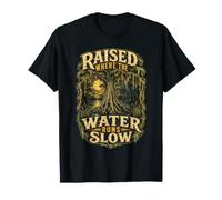 Swamp Raised Where The Water Runs Slow Camiseta