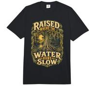 Swamp Raised Where The Water Runs Slow Comfort Colors Adult Heavyweight T-Shirt