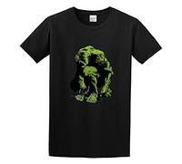 Swamp Thing Comics Image Simplicity Lazy Cool Camping Interesting T-Shirt Black S