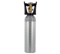 Swan Cilindro Co2 2 kg de aluminio completo recargable con válvula residual colocada para gas alimentario