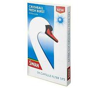 Swan Fresh Burst - Juego de 10 filtros extrafinos para bolas de trituración (menta)