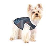 Swan on the Lake - Chaleco de algodón para perros pequeños, camiseta transpirable para mascotas con estampado único, ropa de verano para cachorros para gatos