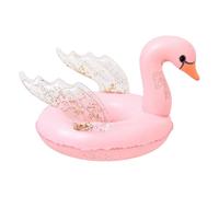 Swan Pool Float - Inflatable Water Play Lounger, Swan Shaped Swimming Raft | Lightweight Floating Recreation Accessory For Buoyant Leisure Ride Decorative Summer Activity Gear Vacation