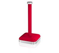 Swan SWKA1040RN Porta Rollos de Papel de Cocina, Soporte Rollos de Cocina, Base Estable, Metal, Libre de BPA, Rojo