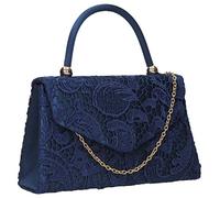 Swanky Swans - Jena, Carteras de mano Mujer, Blue (Navy Blue), 6.5x16x24 cm (W x H L)