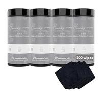 Swanky Toallitas limpiadoras de acero inoxidable, suministros de limpieza de cocina para eliminar suciedad y grasa, limpia y brillante, para estufa, refrigerador, fregadero, horno y electrodomésticos