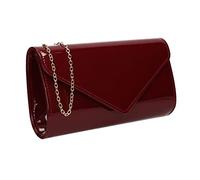 SwankySwans Alisa, Bolsa de Mano para Mujer, Burgundy, One Size