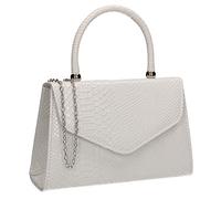 SwankySwans Bolso de embrague Lucy para mujer, color Blanco, talla Small