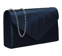 SwankySwans Bolso de mano Chantel para mujer, Navy, Medium