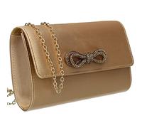 SwankySwans Bolso de mano Daphne para mujer, Gold, One Size