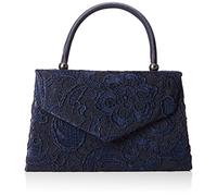 SWANKYSWANS Kendall - Bolso de mano elegante con encaje para mujer, Azul (Navy Blue), Talla única