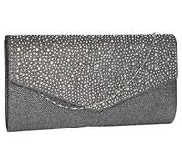 SwankySwans Montary - Bolso de mano para mujer con purpurina, color Gris, talla Talla Unica