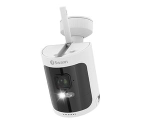 Swann Cámara de Seguridad NVR Wi-Fi Adicional para AllSecure650 con conexión sin Cables, Video HD 2K, Interior o Exterior, visión Nocturna a Color, detección de Movimiento de Calor, conversación