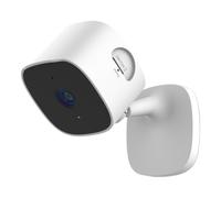 Swann EVO 2K Cámara de seguridad Wi-Fi para interiores: video HD 2K, enchufe compacto, detección de sonido/movimiento/mascotas/personas, vista en vivo, visión nocturna, conversación y sirena de 2 vías