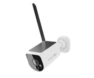 Swann MaxRanger4K - Cámara Adicional de Seguridad NVR Wi-Fi, con Paneles solares Cargados para Siempre, cámaras inalámbricas para Exteriores de Mayor Alcance, detección de vehículos de Personas