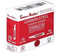 Swann Morton - Cuchillas para bisturí (tamaño 15)