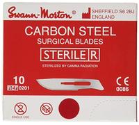 Swann-Morton - ST10 Caja de 100 hojas estériles n ° 10