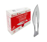 Swann-Morton ST24 - Lote de 100 cuchillas, n.º 24, estériles