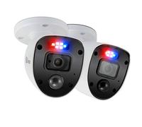 Swann Security 1080p Full HD Enforcer Bullet Cámara CCTV analógica, paquete de 2, color blanco