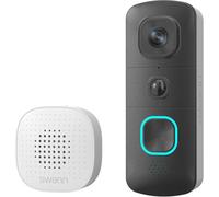 Swann Timbre inalámbrico de Video 2K EVO, cámara de Seguridad Wi-Fi, Asistente de Voz SwannShield, Audio bidireccional, detección de Movimiento, visión Nocturna, Almacenamiento en la Nube, vigilancia