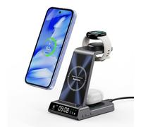 SwanScout Cargador Inalámbrico para Google Pixel Watch 3/2/Fitbit Versa 4/3, 3 en 1 Estación de Carga para Google Pixel 10a/10 Pro/10 Pro XL/10/9a/9/8/7/6, Pixel Buds Pro 2 (Not for Pixel Watch 4/1)