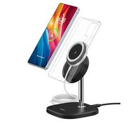 SwanScout Magnético Cargador inalámbrico para Samsung Galaxy S26 Ultra/S26+/S26/S25/S24/S23/S22/Note/Z Fold 7/Z Flip 7, Soporte de Carga Wireless Charger para iPhone 17/17e/Air/16/15/14/13/12
