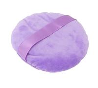 Swansdown Soplo de Polvo Suelto Redondo Ultra Grande para Maquillaje Lavable Uso Seco Húmedo Soplo de Polvo (Púrpura)