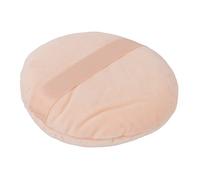 Swansdown Soplo de Polvo Suelto Redondo Ultra Grande para Maquillaje Lavable Uso Seco Húmedo Soplo de Polvo (Color de Piel)