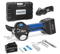 Swansoft 8608 35mm Tijeras de Podar a Batería, 16,8V 900W Tijeras de Podar Progresivas a Batería Profesionales, para Podar, Fruticultores y Viticultores,Deep Blue (Deep Blue)