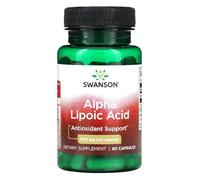 Swanson - ALPHA LIPOIC ACID 300 mg | Ácido Alfa Lipoico | Protección antioxidante, metabolismo y energía - 300mg - 60 cápsulas