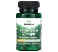 Swanson - APple Cider Vinegar 200 mg | Alta dosis para la digestión y el metabolismo - 120 comprimidos