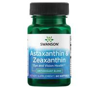 Swanson Astaxanthin & Zeaxanthin 60 Softgels