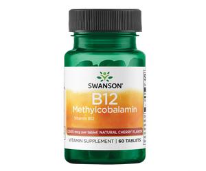 Swanson B12 Methylcobalamin, 2.500 mcg