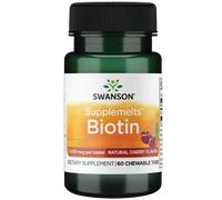 Swanson - Biotina, 60 comprimidos para chupar
