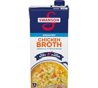 Swanson - Caldo de pollo sin sal, 32 onzas.