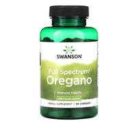 Swanson Cápsulas de Orégano de Espectro Completo, 450mg - Suplemento Natural de Alta Potencia para la Salud Digestiva y Sistema Inmunológico - 90 cápsulas