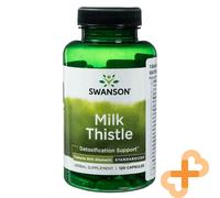 SWANSON Cardo Lechero Soporte Para Detoxificación 120 Cápsulas Soporte Digestivo