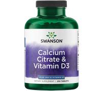 Swanson Citrato de calcio y vitamina D