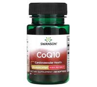 Swanson - CoQ10 100 mg | Coenzima Q10 | Apoyo para los niveles de energía y la salud del corazón con antioxidantes - 100 mg, 50 Cápsulas
