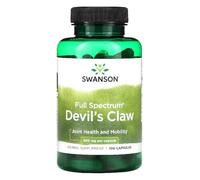 Swanson - DEVIL S CLAW 500 mg | Garra del Diablo 500 mg con Sulforafano de Extracto de Brotes de Brócoli | Apoyo Natural para la Desintoxicación y Salud Celular - 60 Cápsulas Vegetales