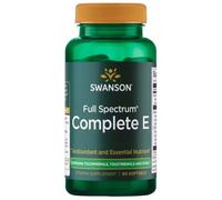 Swanson E completo de espectro completo con tocotrienoles - 60 cápsulas
