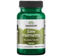 Swanson - Extracto de Saw Palmetto 160 mg, 120 cápsulas blandas