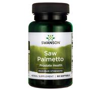 Swanson - Extracto de Saw Palmetto 320 mg, 60 cápsulas blandas